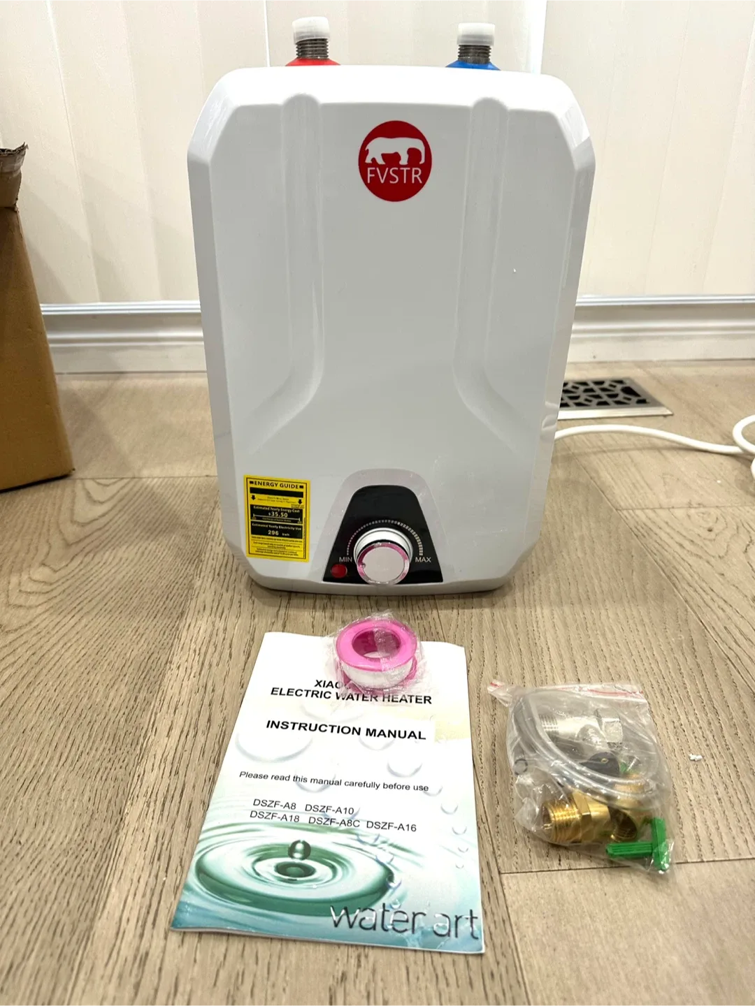 FVSTR Electric Water Heater - Like New! image indicator(3)