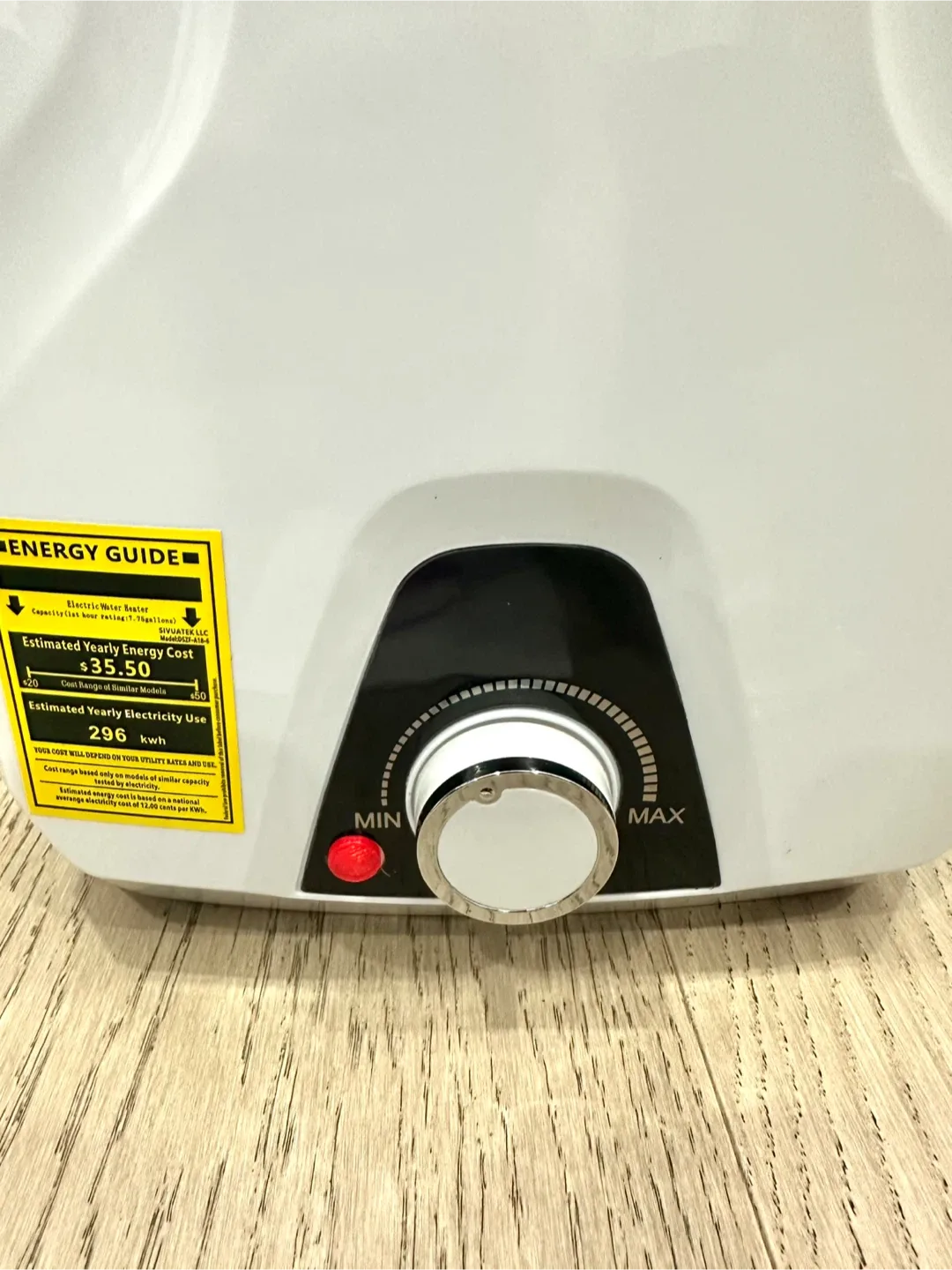 FVSTR Electric Water Heater - Like New! image indicator(4)