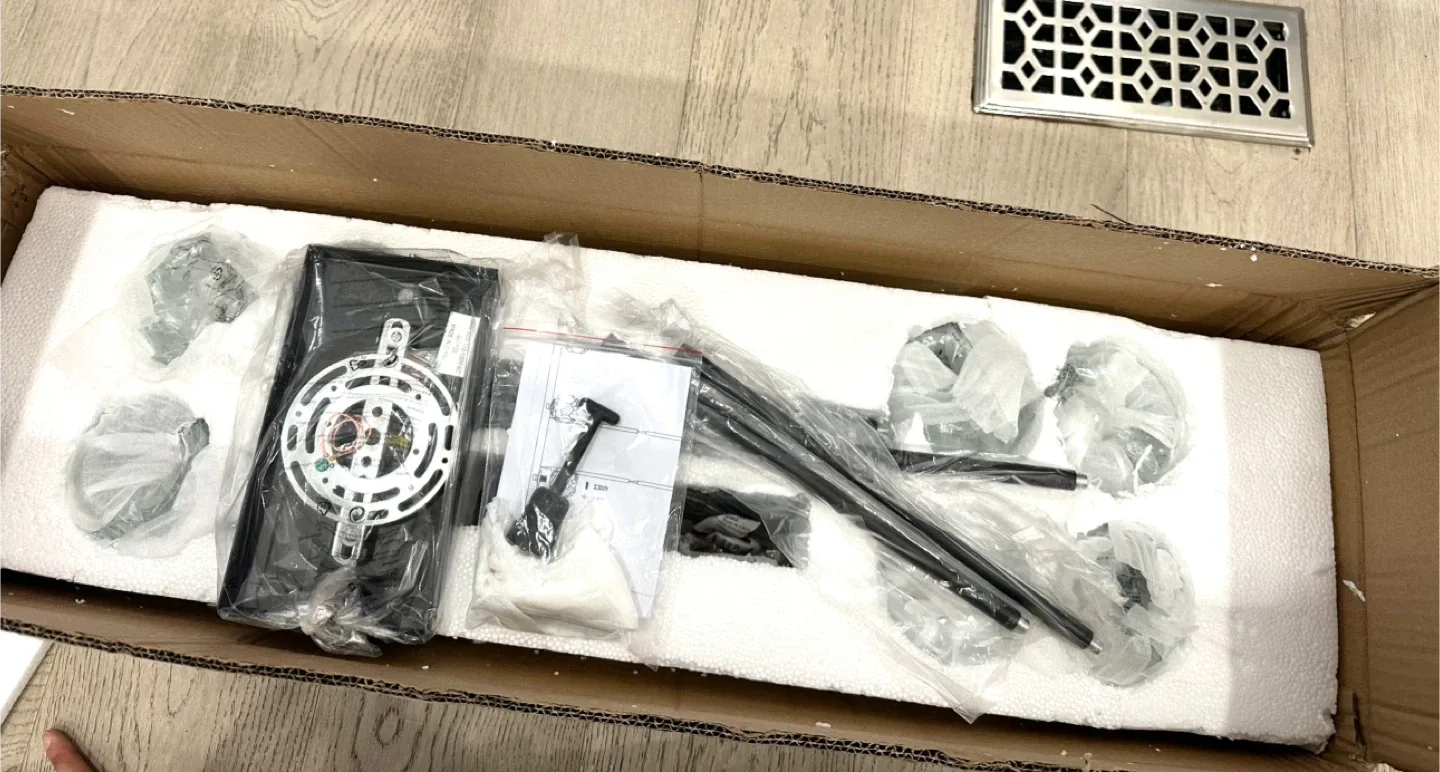 Black 8-Light Crystal Pendant Lighting - NEW image indicator(10)