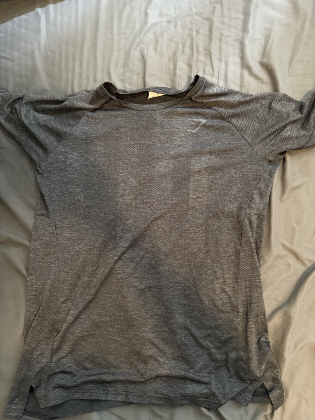 Gymshark Men's Grey T-Shirt