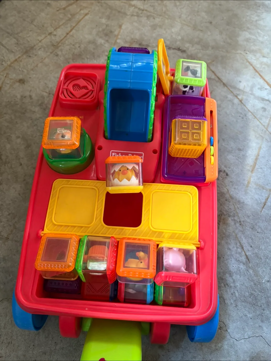 Fisher-Price Walker Wagon with Blocks image indicator(3)