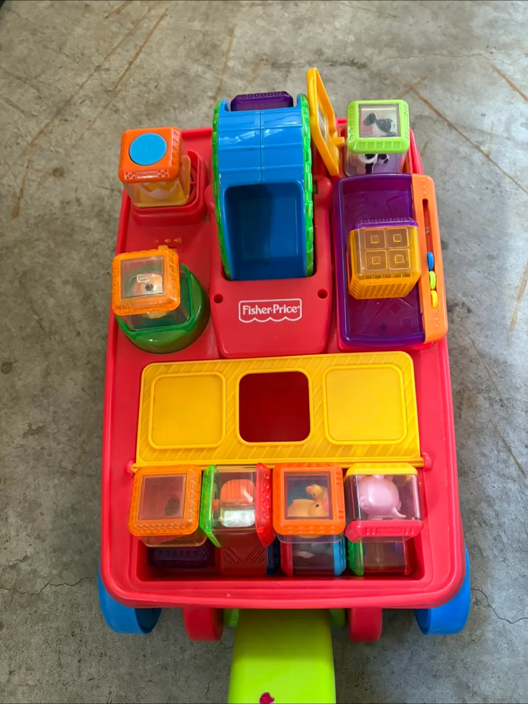 Fisher-Price Walker Wagon with Blocks image indicator(4)