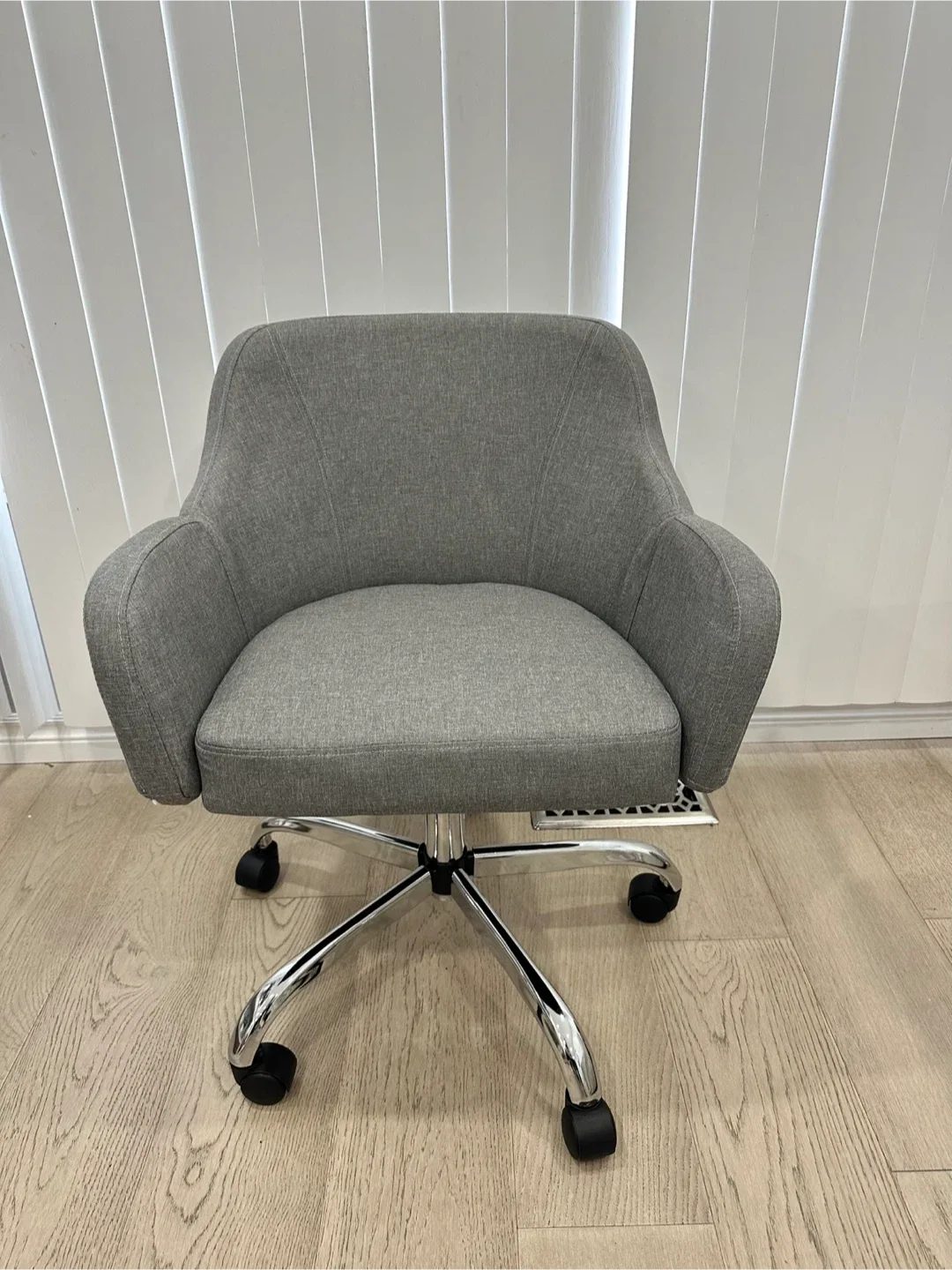 Chair Office Desk Chair Grey Arm image indicator(2)