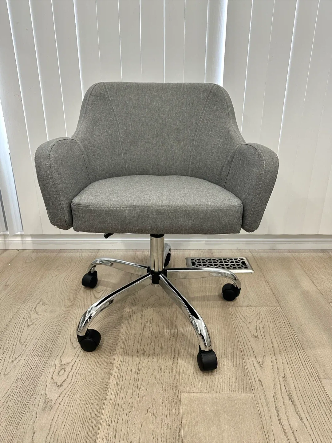 Chair Office Desk Chair Grey Arm image indicator(3)