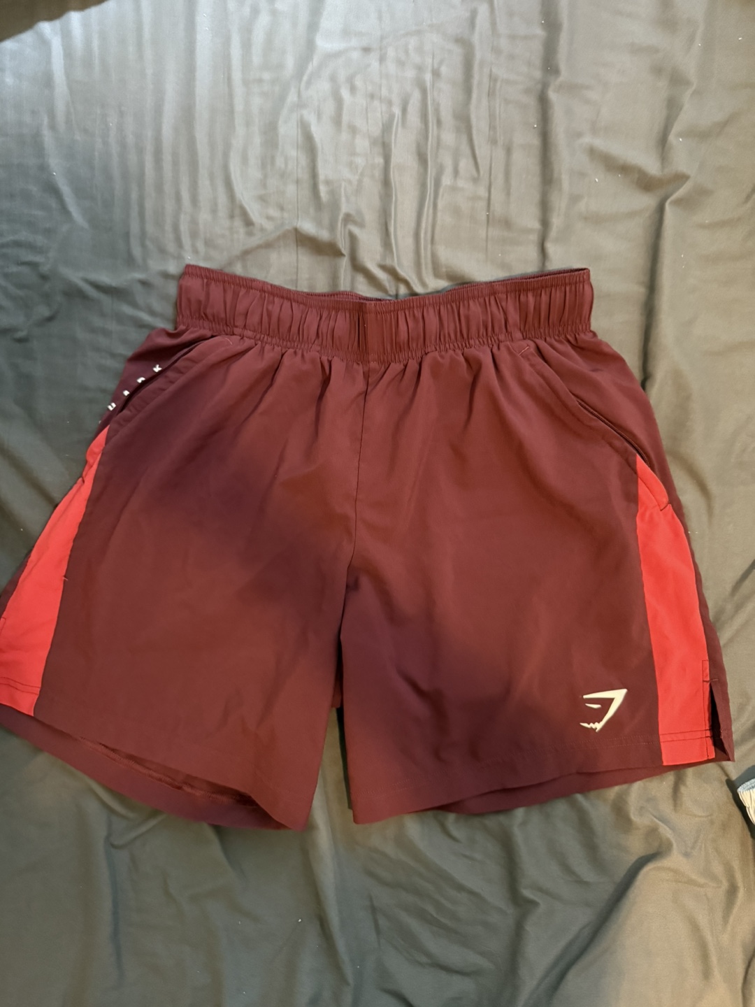 Gymshark Men's Training Shorts - Maroon/Red