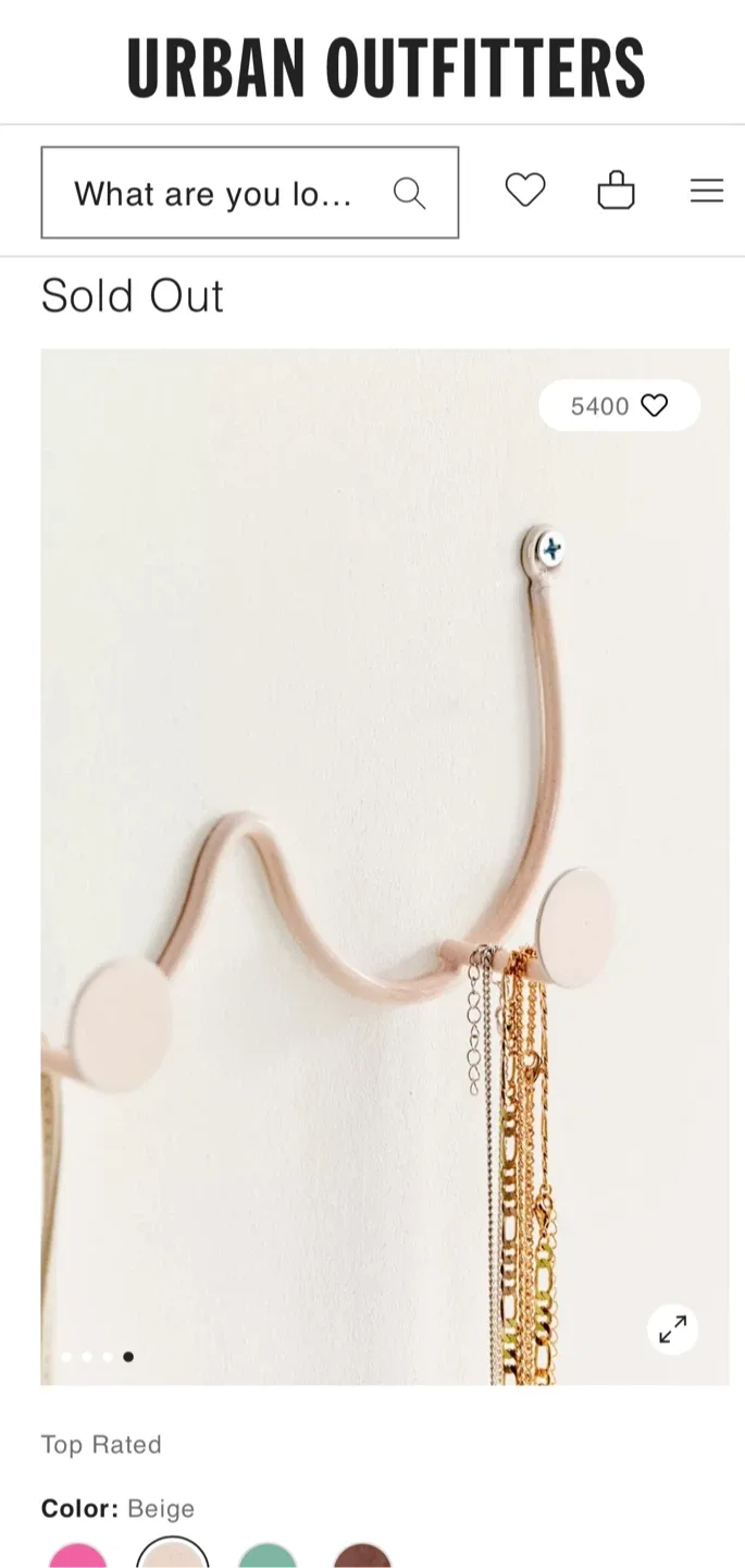 Urban Outfitters Metal Hook thumbnail