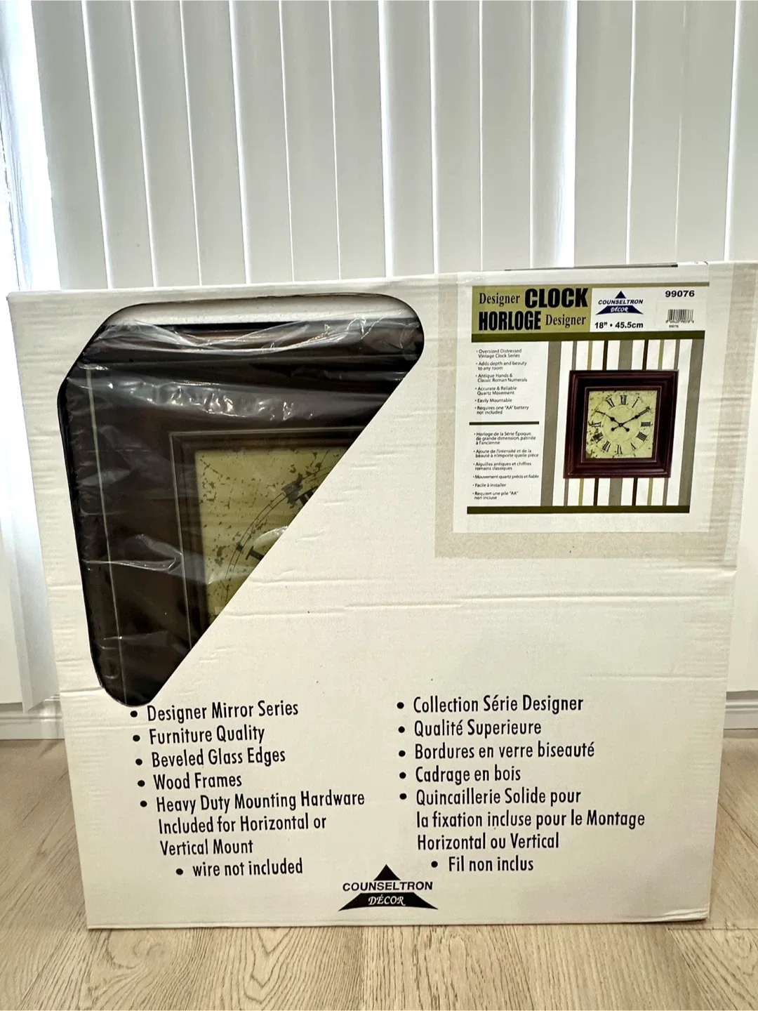 Counseltron Designer Clock - 18" x 45.5cm image indicator(2)