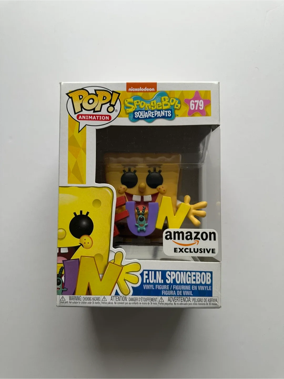 🆕 Funko Pop! Animation: F.U.N. Spongebob #679 thumbnail