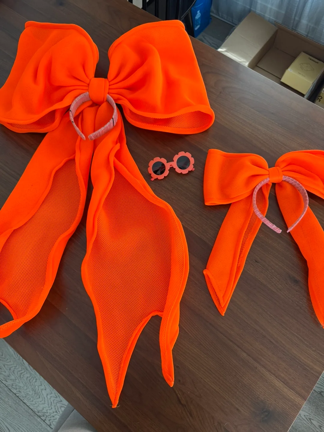 Halloween Costume Giant Bows headband & Glasses thumbnail