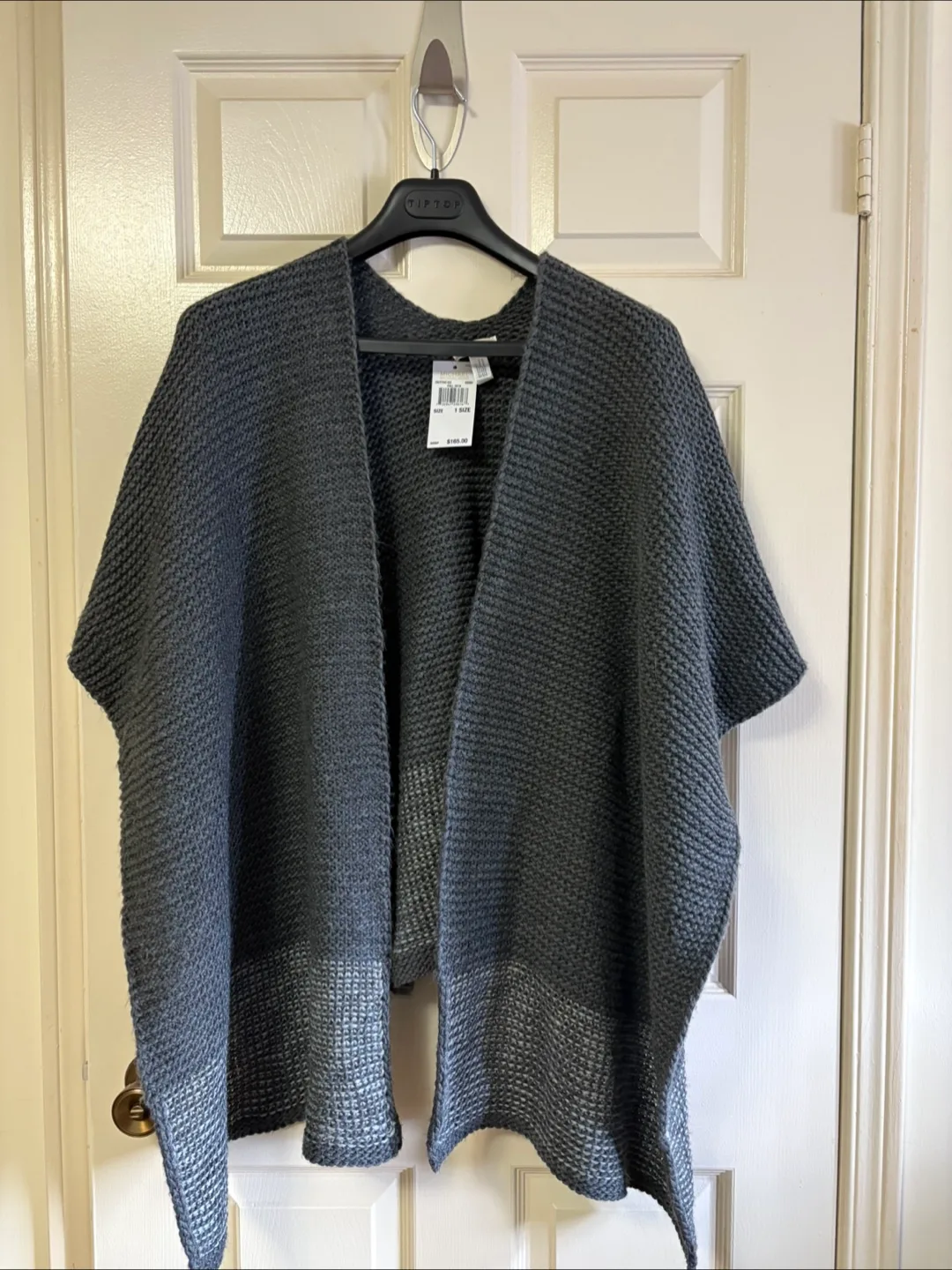 Michael Kors Derby Open Front Poncho NWT - Sz OS thumbnail