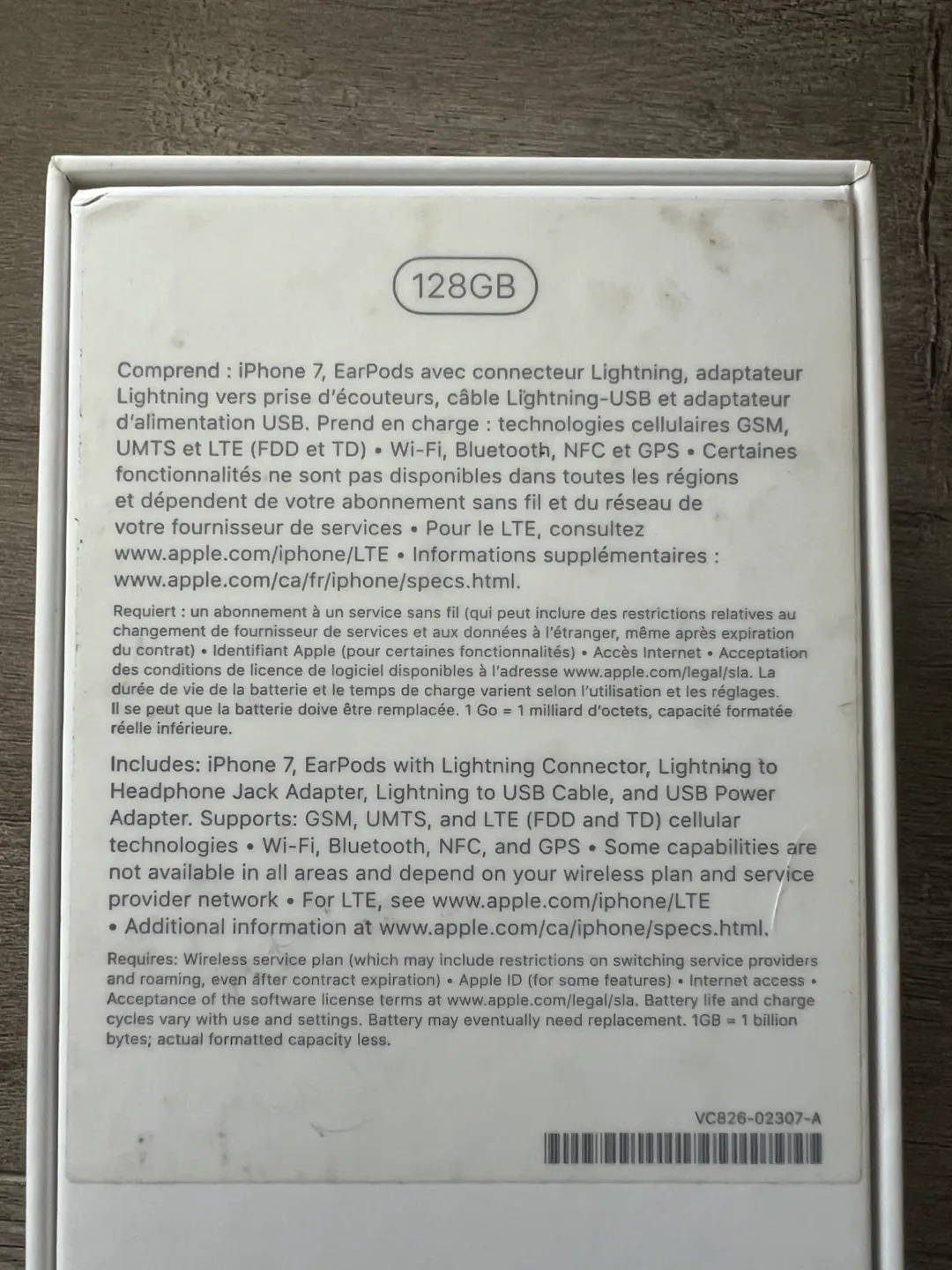 Apple iPhone 7 (PRODUCT) Red, 128 GB ASIS image indicator(9)