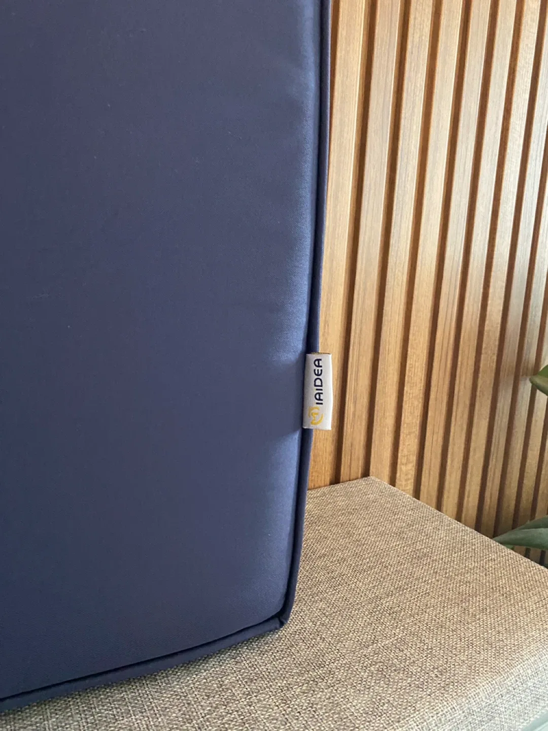 Navy Blue All-Weather Chair Cushions (Set of 2) image indicator(6)