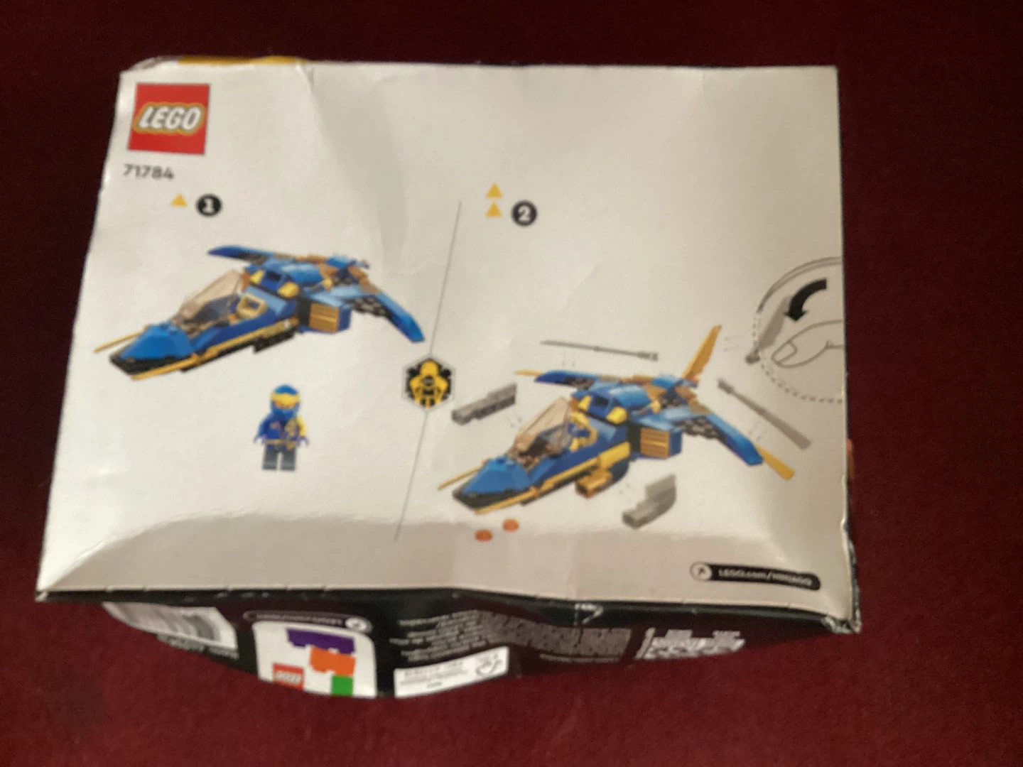 New in box LEGO Ninjago Jay's Lightning Jet EVO 71784 (New) - photo 2