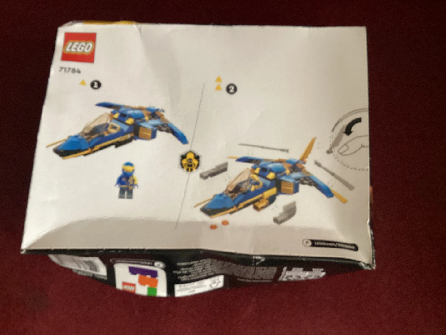 New in box LEGO Ninjago Jay's Lightning Jet EVO 71784 (New) - photo 3