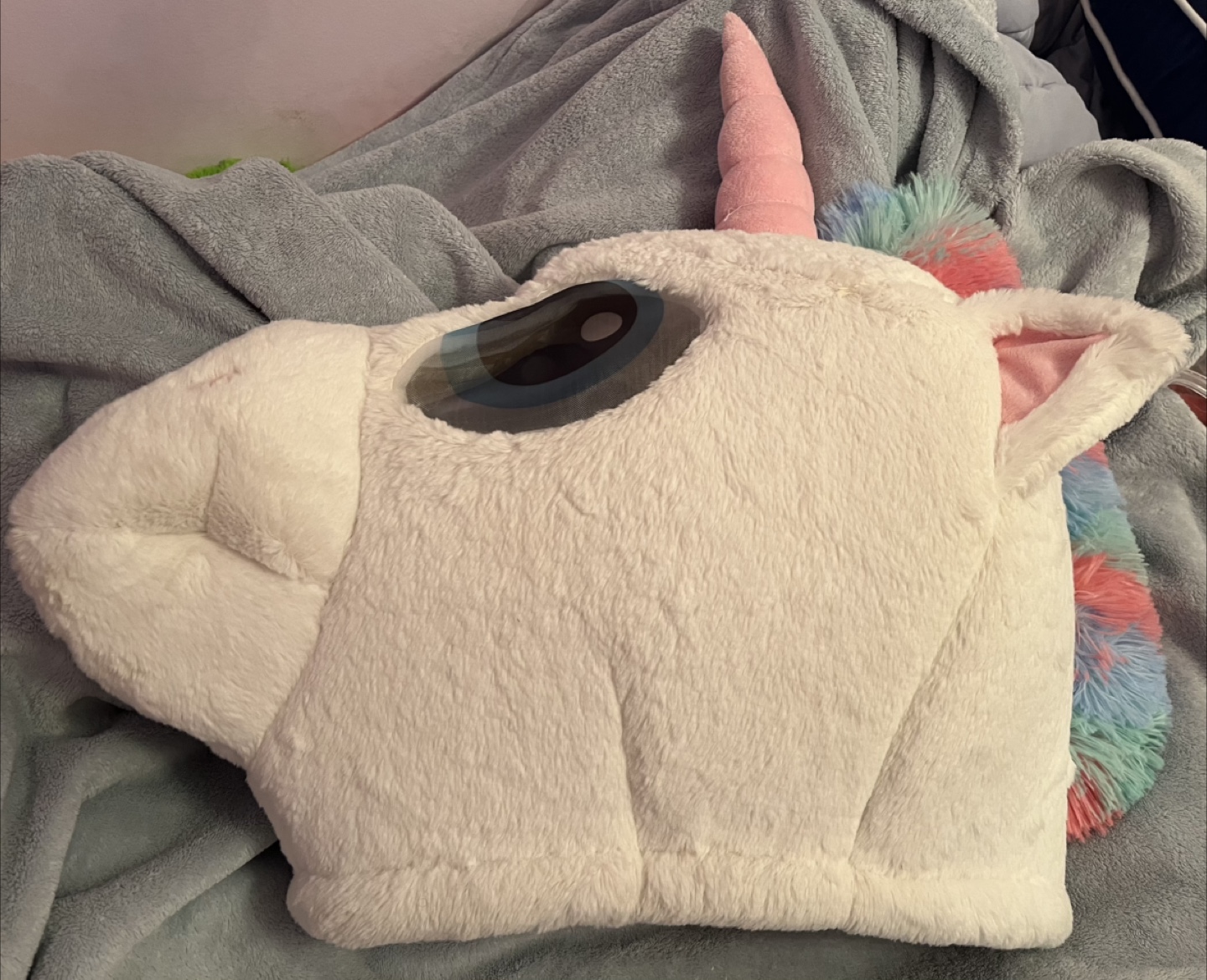 Big Greeter Heads Adult Soft Form Unicorn Mask