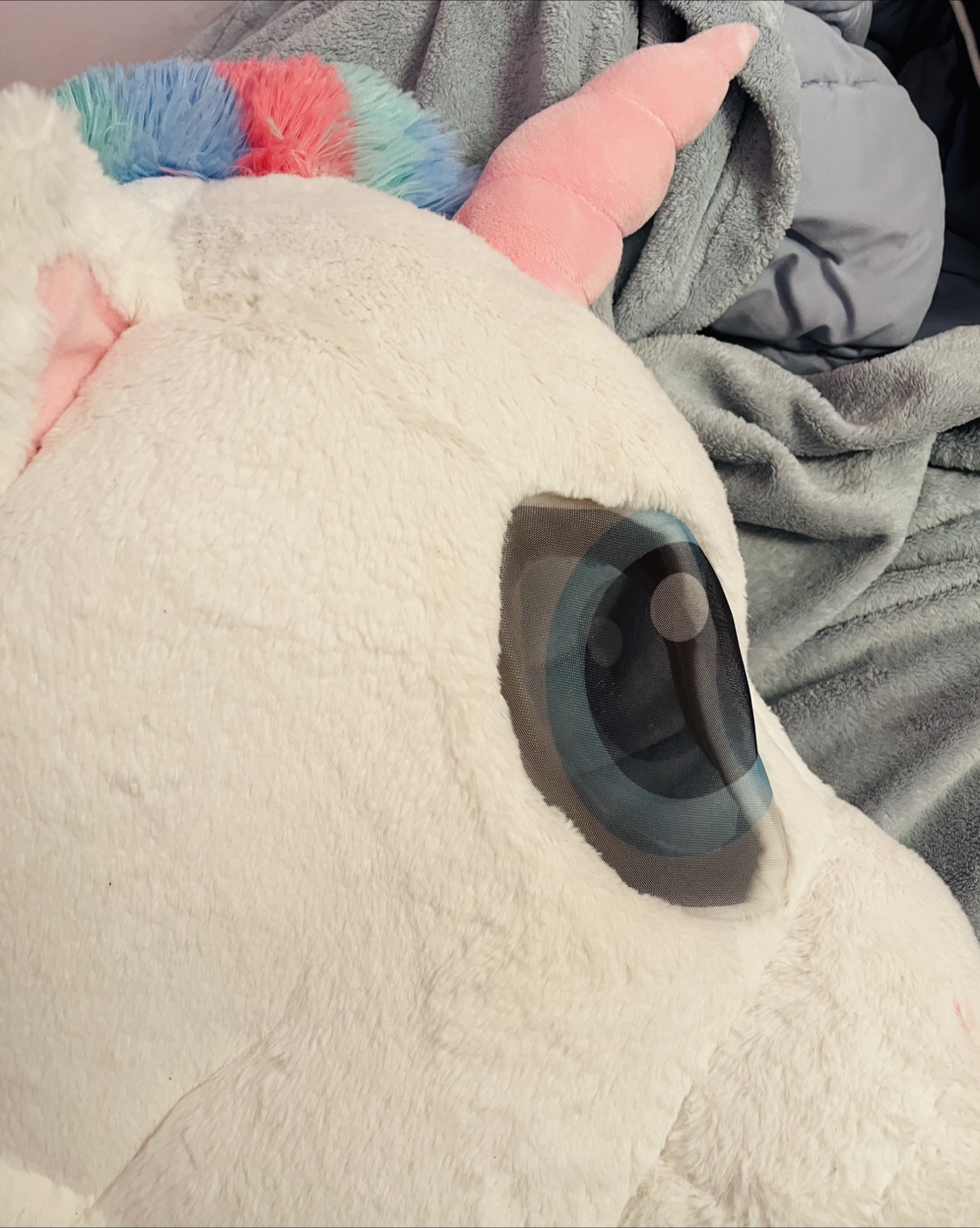 Big Greeter Heads Adult Soft Form Unicorn Mask - photo 2