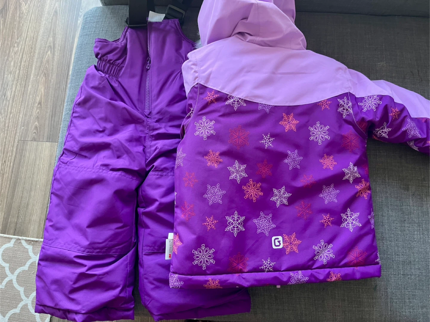 Gusti Purple Snowsuit Set - photo 3