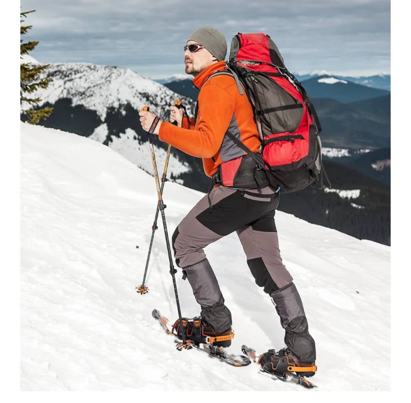 Go2gether Outdoor Gear Snowshoes with Poles image indicator(4)