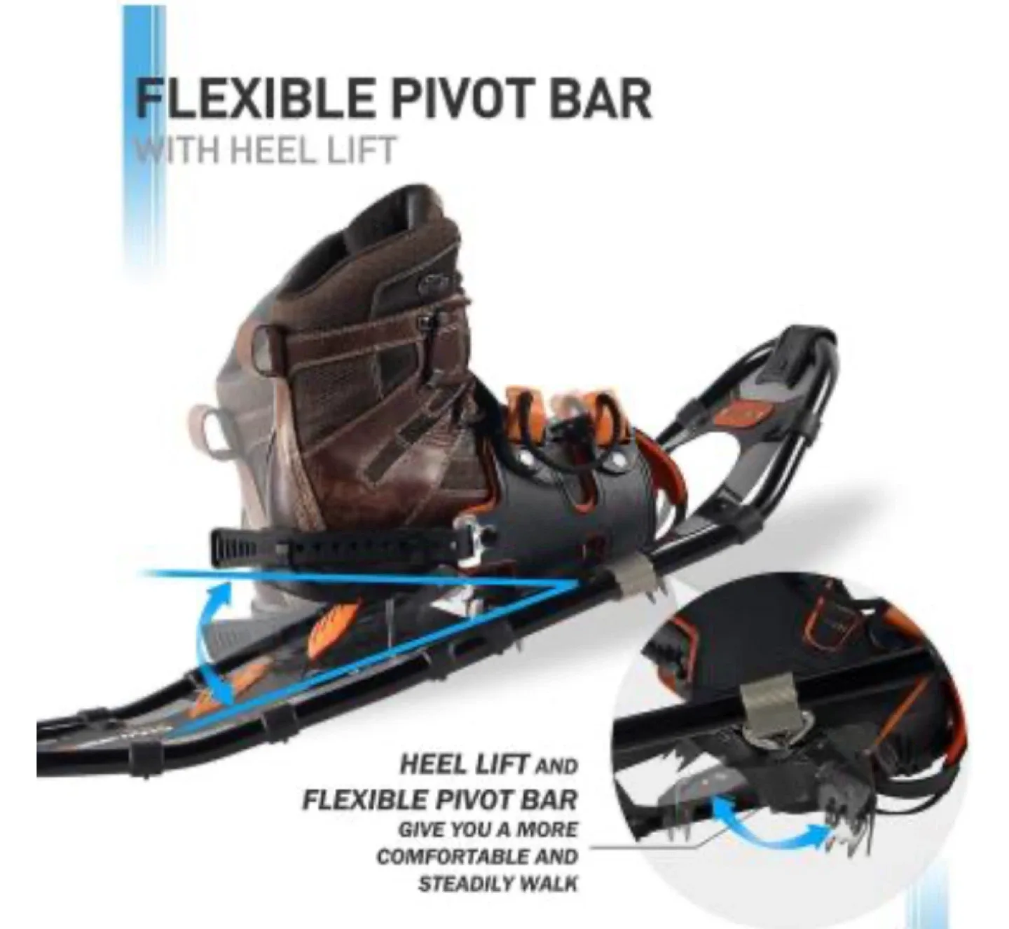 Go2gether Outdoor Gear Snowshoes with Poles image indicator(7)