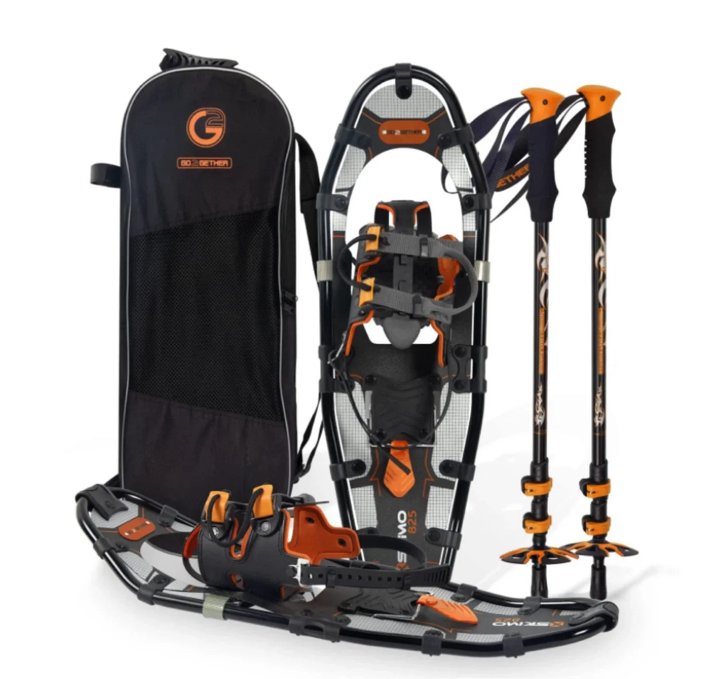 Go2gether Outdoor Gear Snowshoes with Poles image indicator(10)