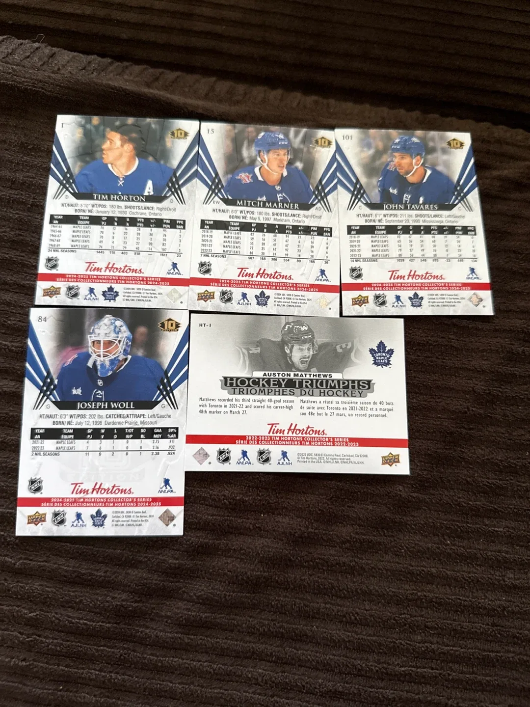 Toronto Maple Leafs Hockey Cards 2022-2023 image indicator(2)
