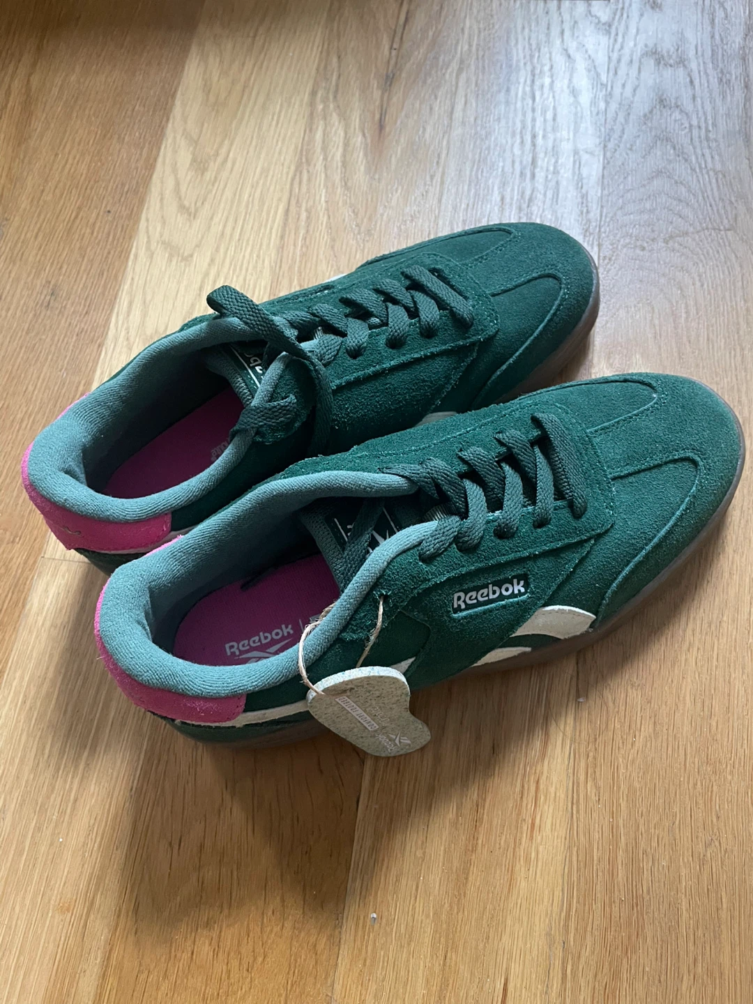 Reebok Green Suede Sneakers - photo 3