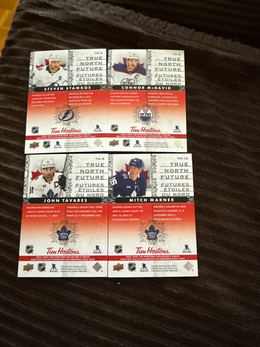 Tim Hortons 2023-24 Hockey Cards - True North Future image indicator(2)