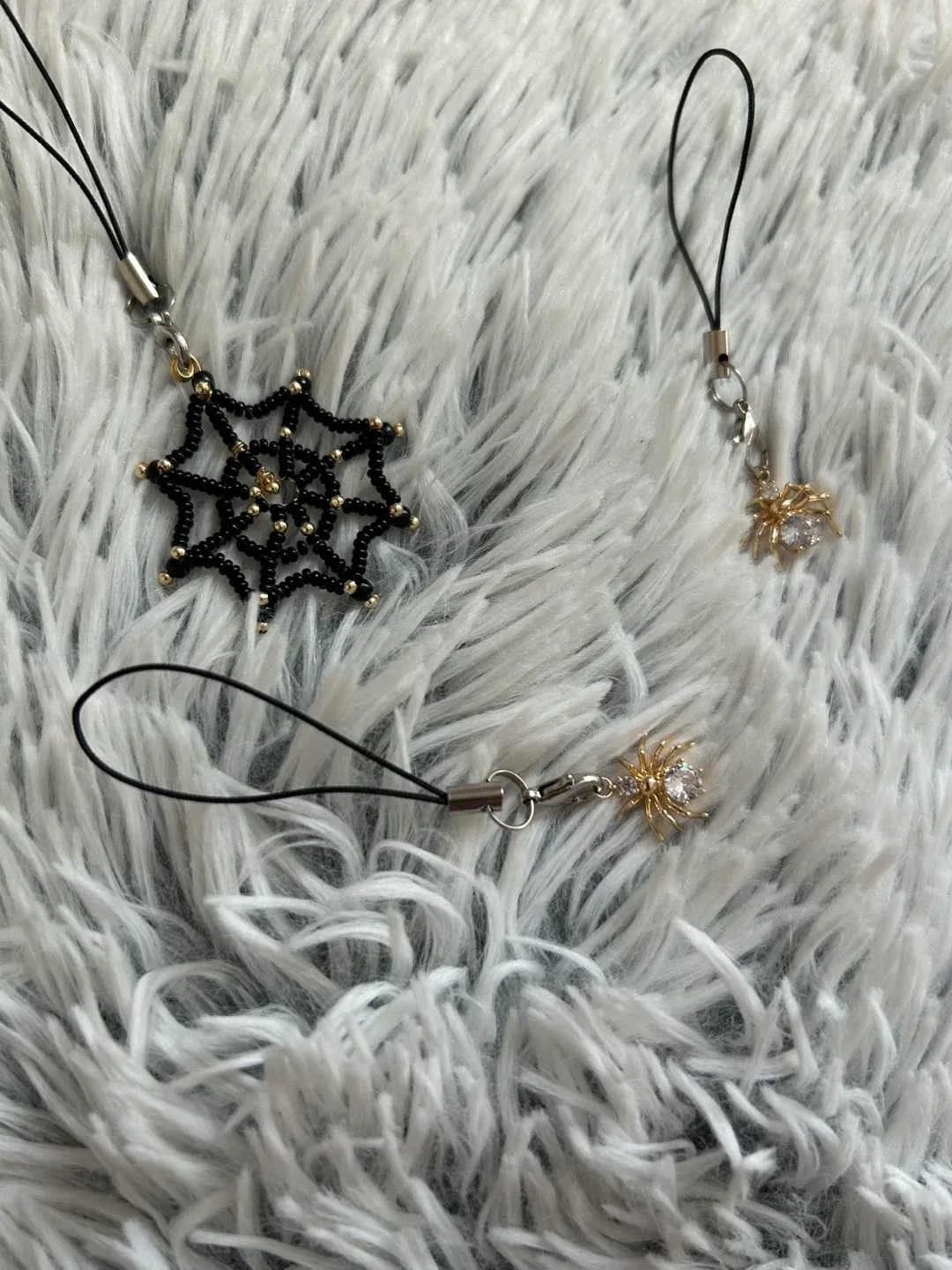 Spider & Web Cellphone Charms thumbnail
