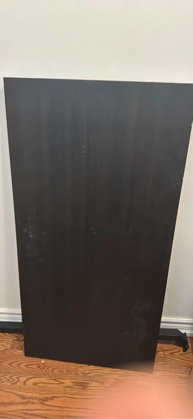 IKEA Lagkapten / Adils Desk - Black-brown/white image indicator(2)