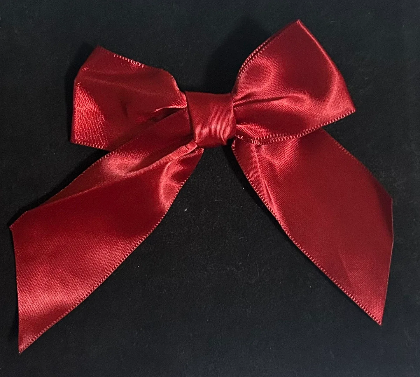 Assorted Handmade Satin Bows hair clips image indicator(3)