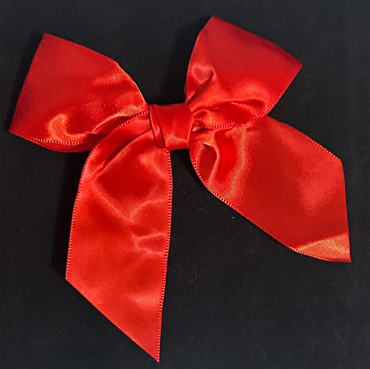 Assorted Handmade Satin Bows hair clips image indicator(4)