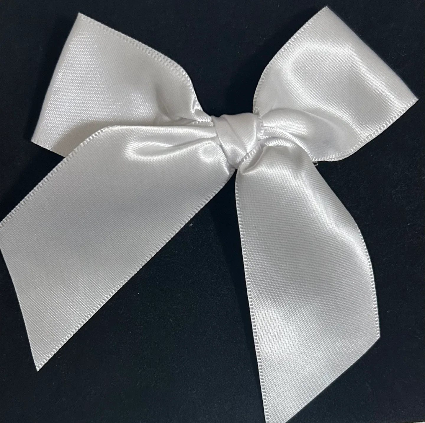 Assorted Handmade Satin Bows hair clips image indicator(6)