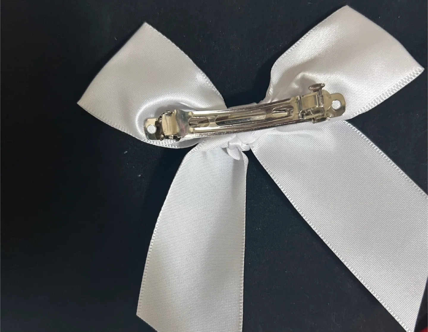 Assorted Handmade Satin Bows hair clips image indicator(7)