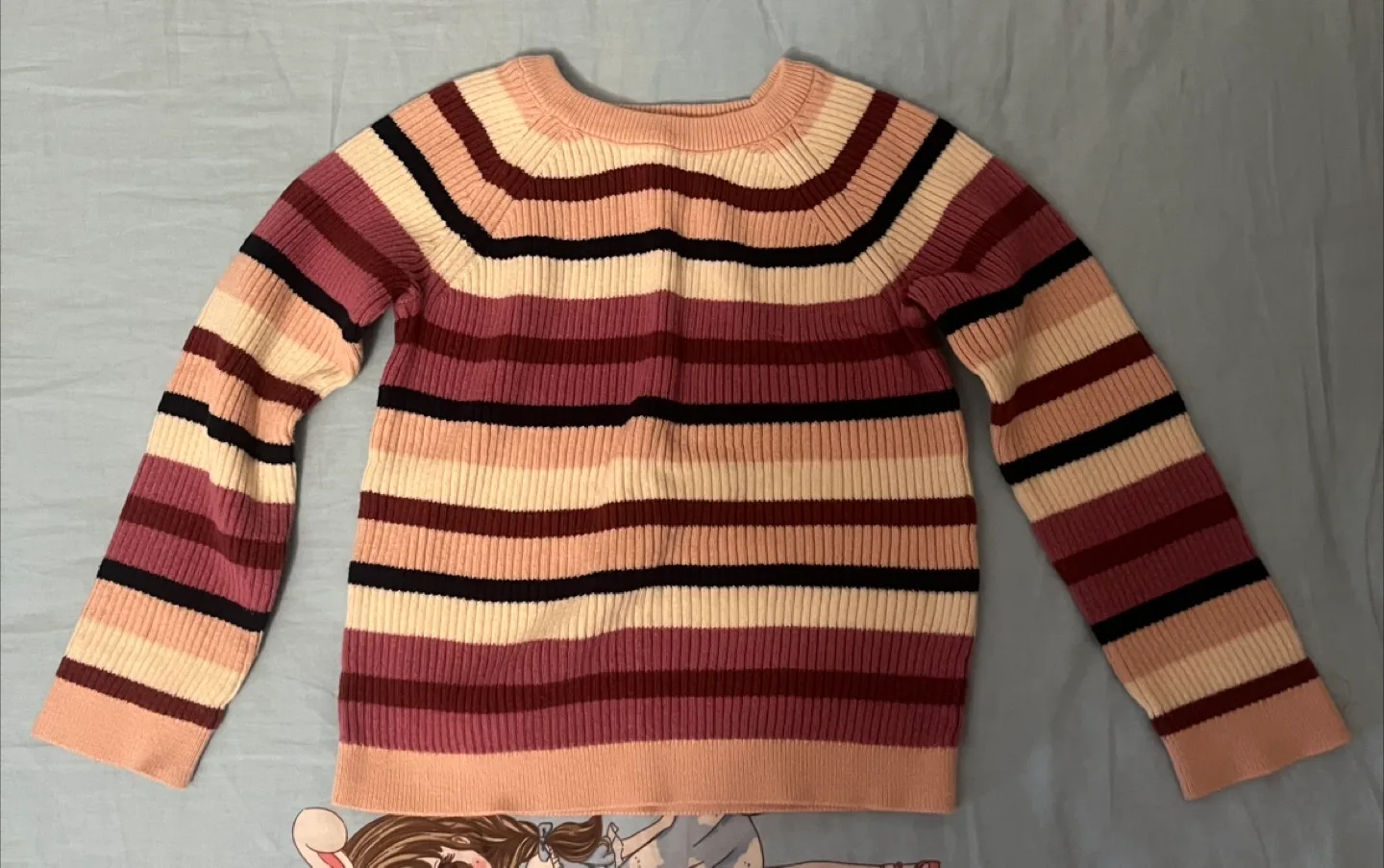 Joe Fresh Toddler Striped Sweater - Size 5 thumbnail