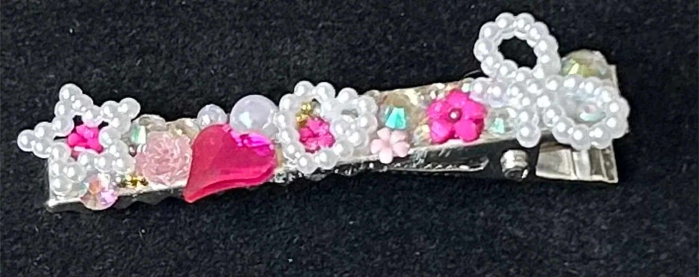 Handmade Beaded Hair Clips - Assorted Designs image indicator(4)