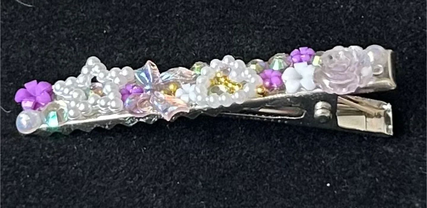 Handmade Beaded Hair Clips - Assorted Designs image indicator(5)