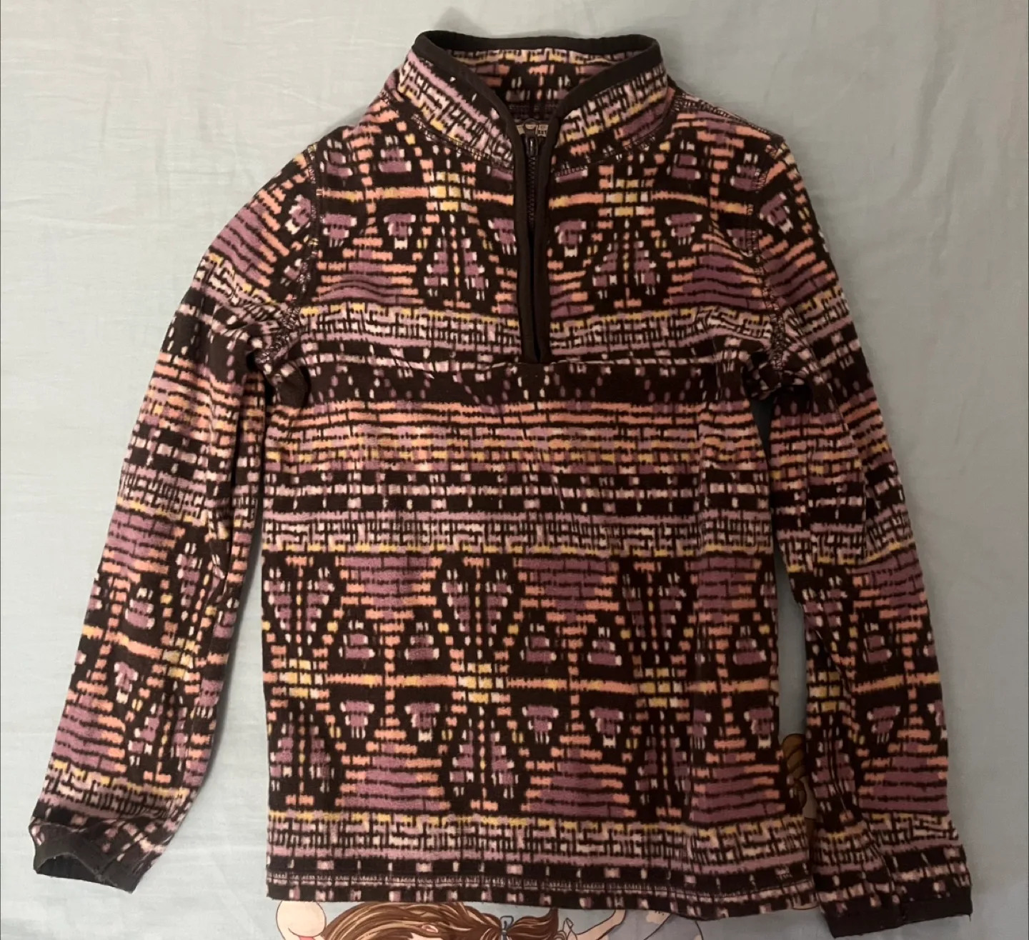 OshKosh Bgosh Fleece Pullover - Size 7 thumbnail