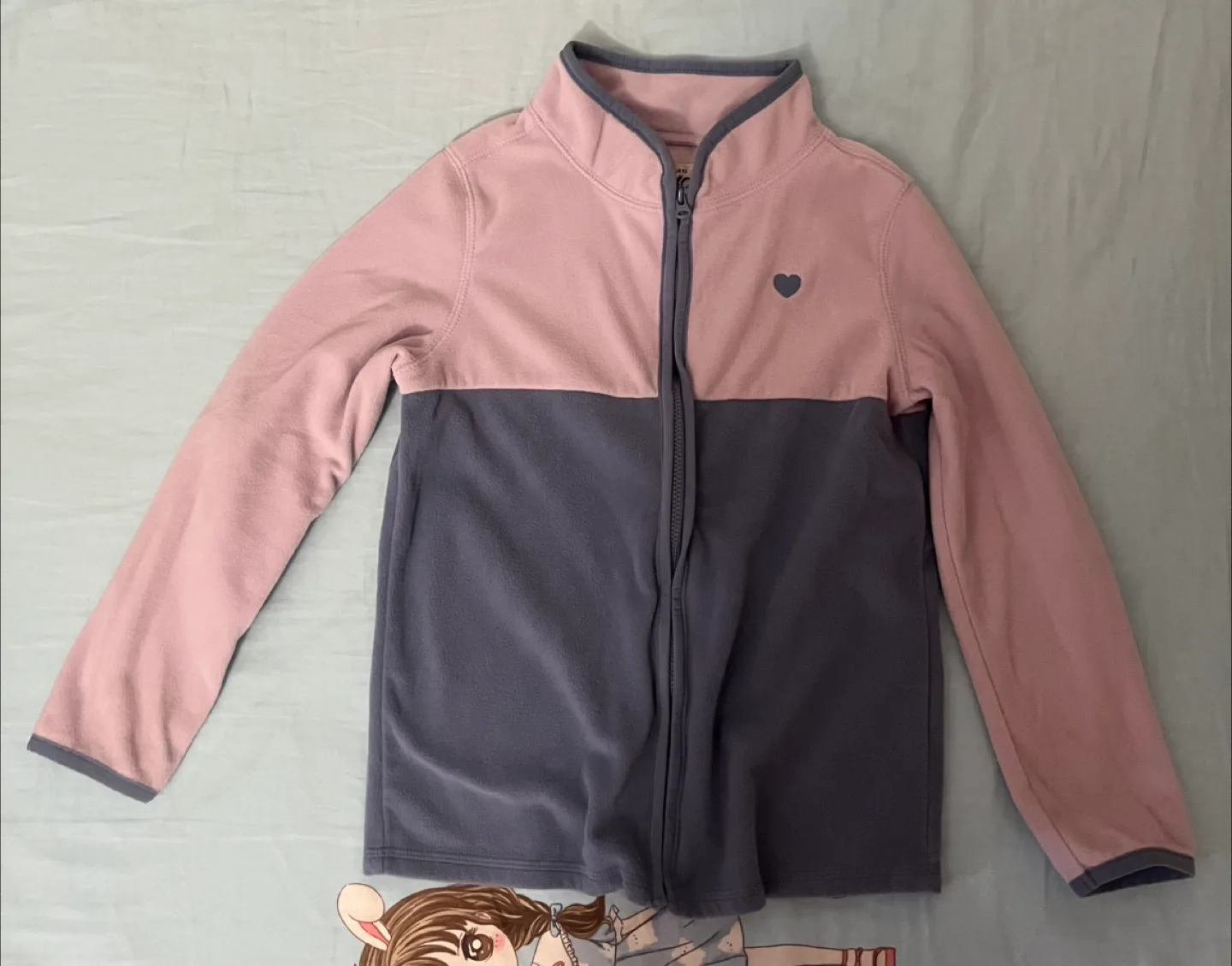 OshKosh B'gosh Fleece Jacket - Size 7/7A thumbnail