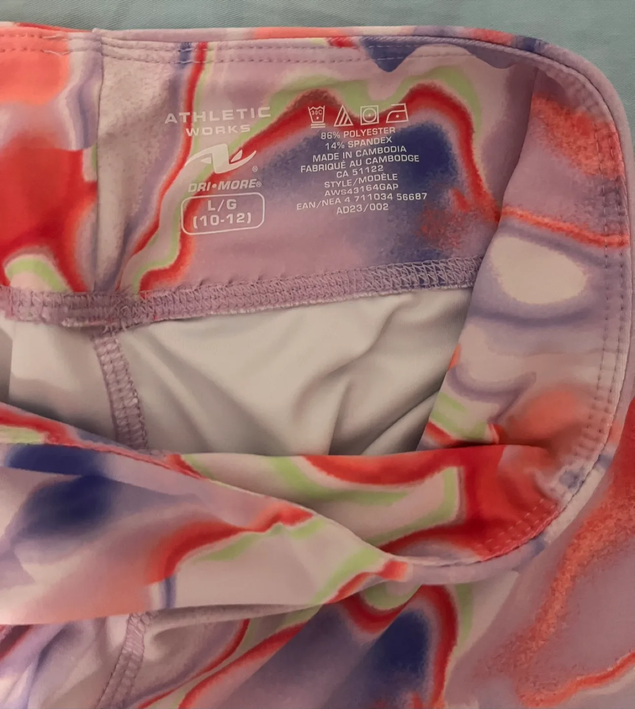 Athletic Works L/G (10-12) Girls' Shorts image indicator(2)