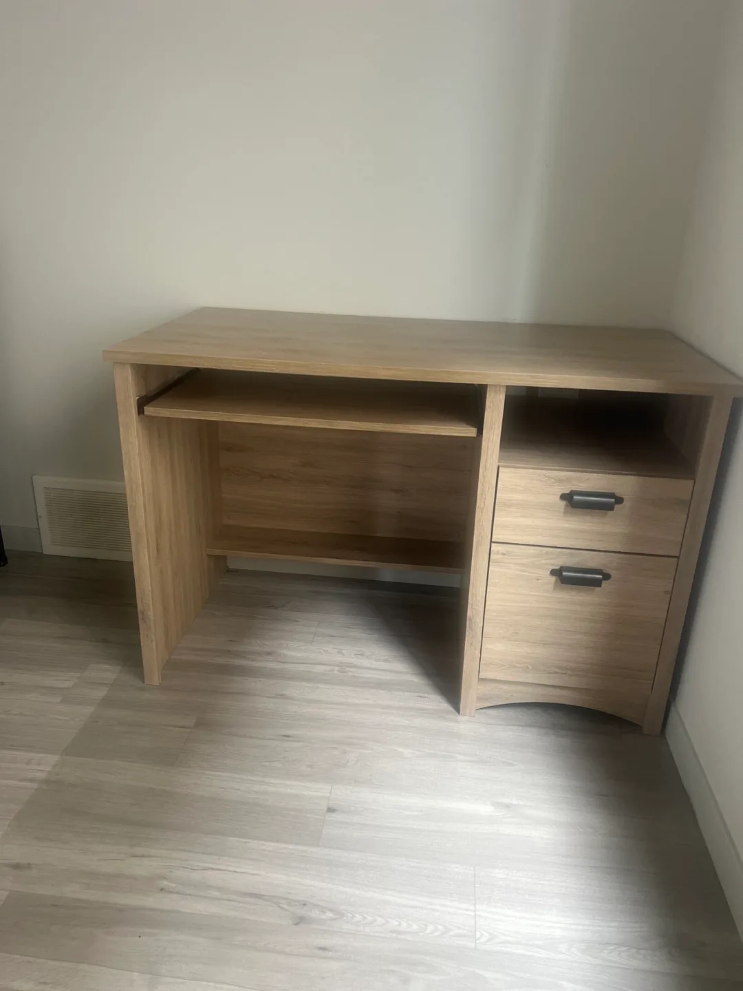 Wood Finish Desk | Office Desk | Table thumbnail