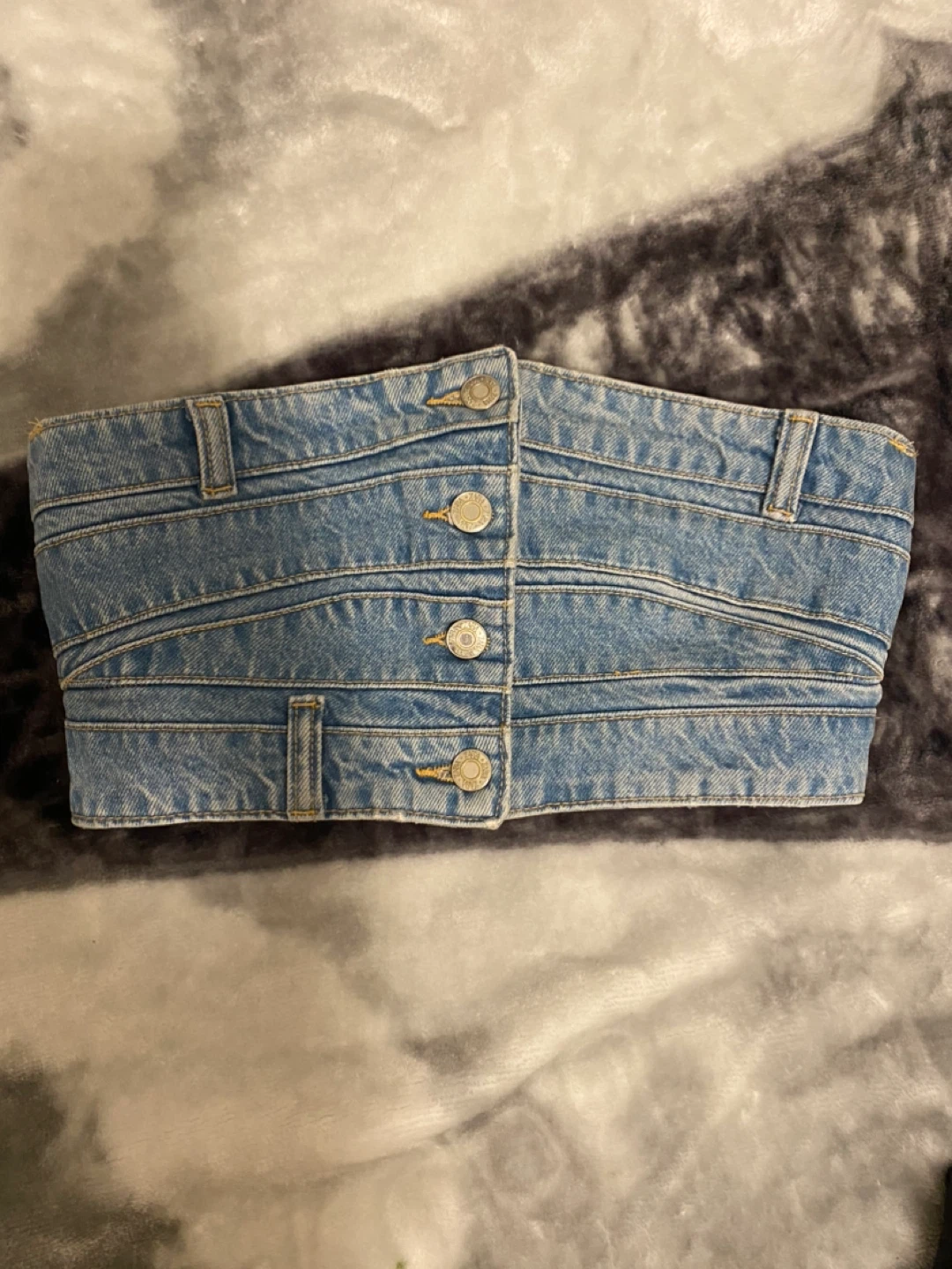 Zara Denim Top - Size S