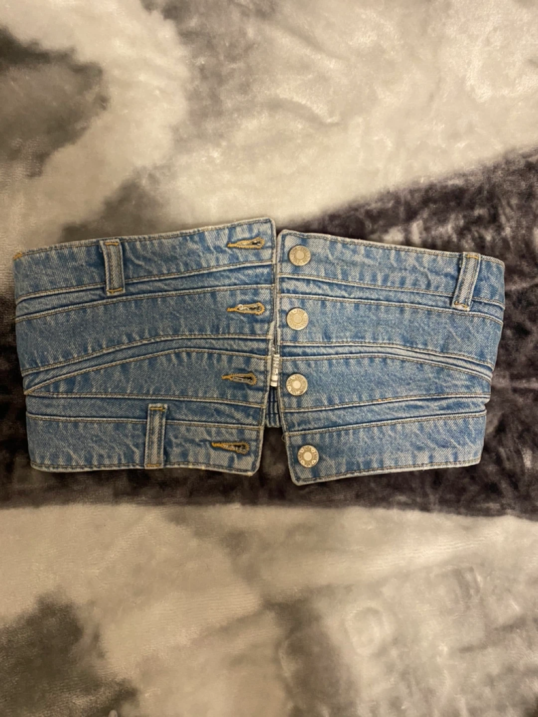 Zara Denim Top - Size S - photo 3