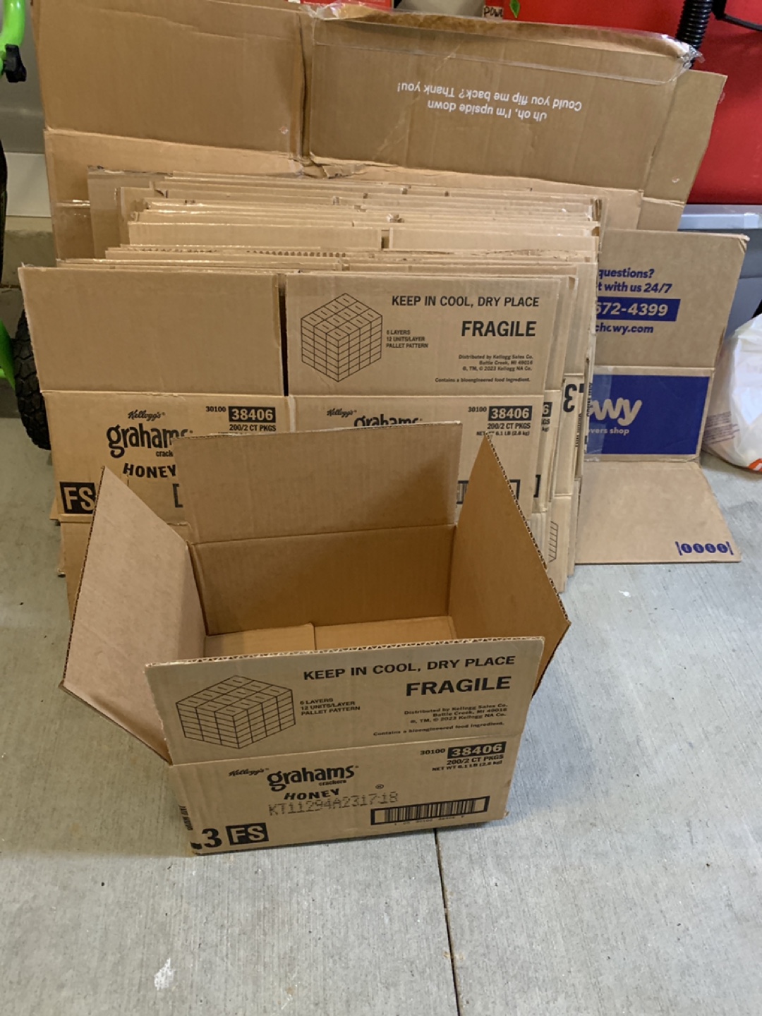 Empty Graham Cracker Boxes - For Crafts or Storage - photo 2