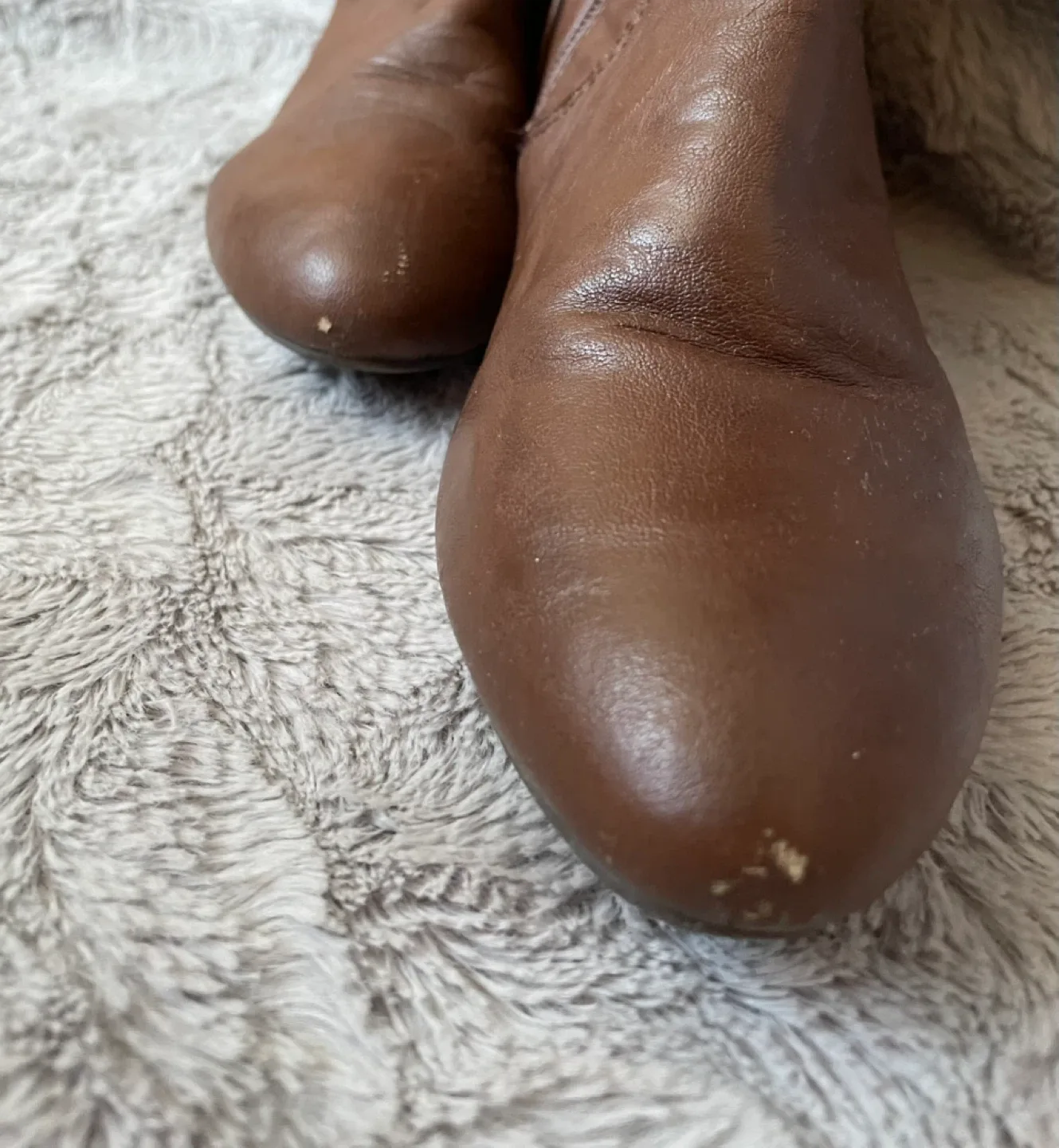 Brown Knee High Wedge Boots image indicator(4)