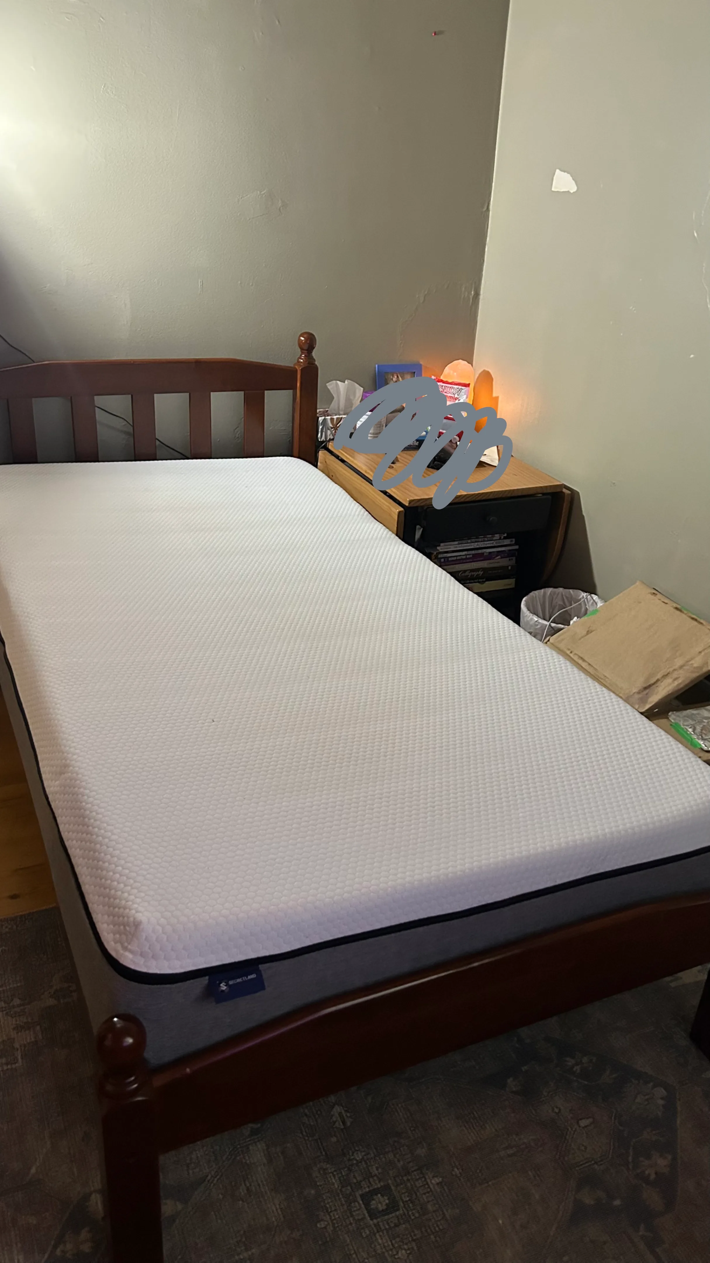 FREE Single Bed Frame + Mattress. thumbnail