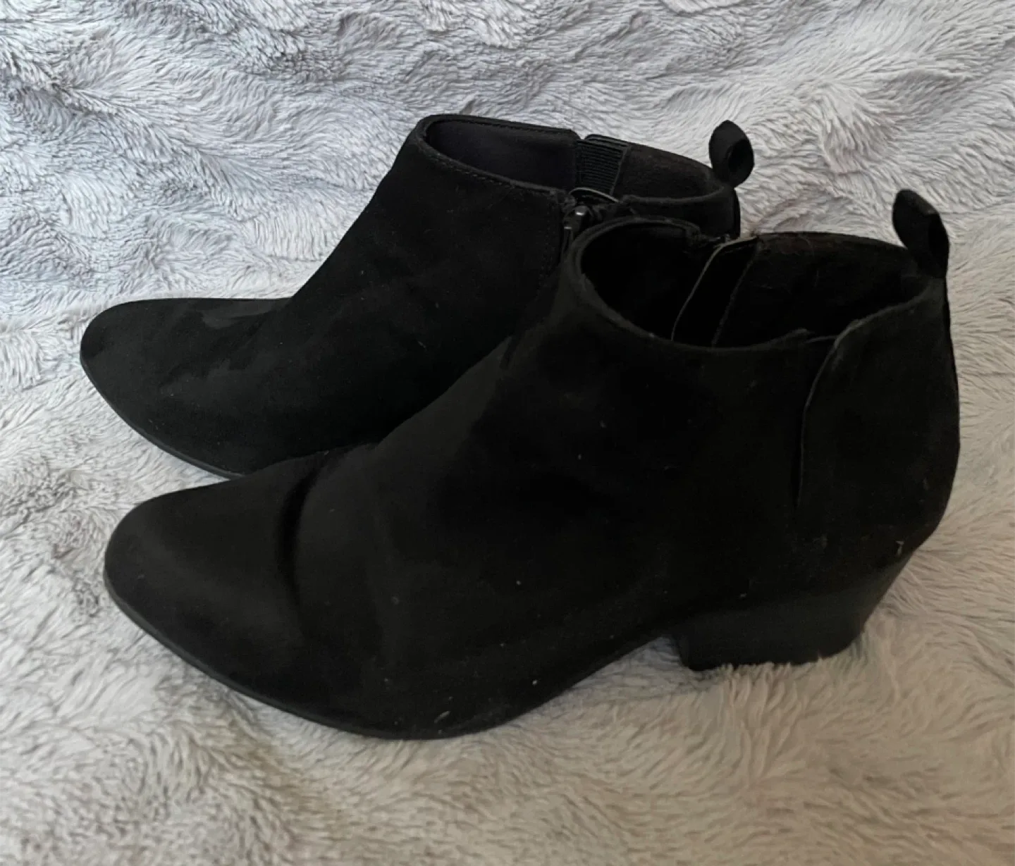 Black Ankle Boots, Size 6 image indicator(2)