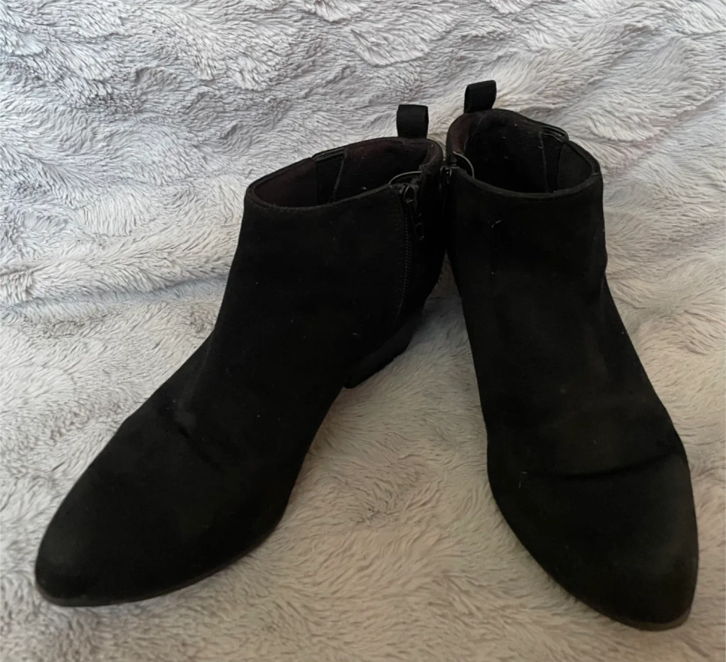 Black Ankle Boots, Size 6 thumbnail