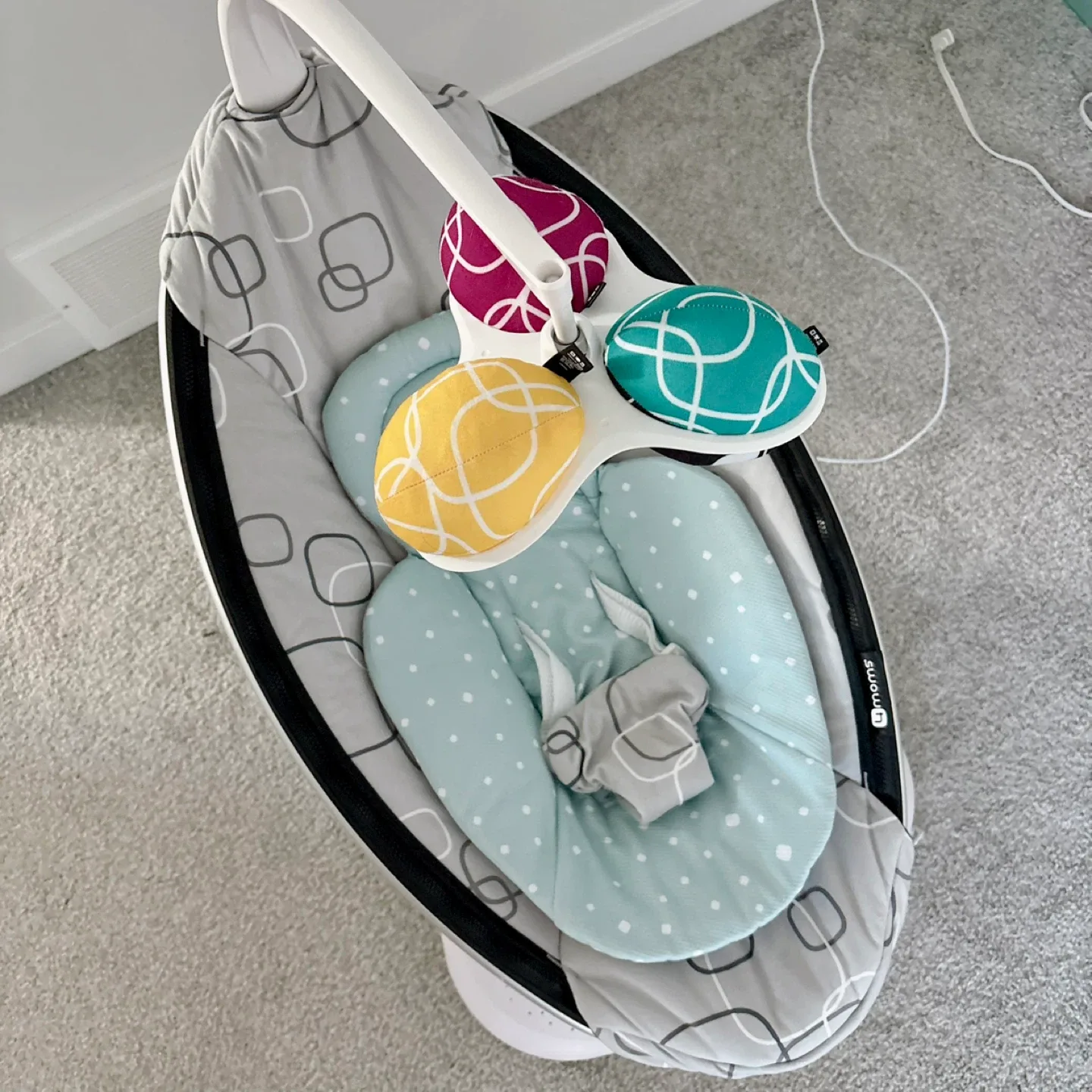 MamaRoo 4moms Bluetooth Multi-motion Baby Infant Swing image indicator(4)