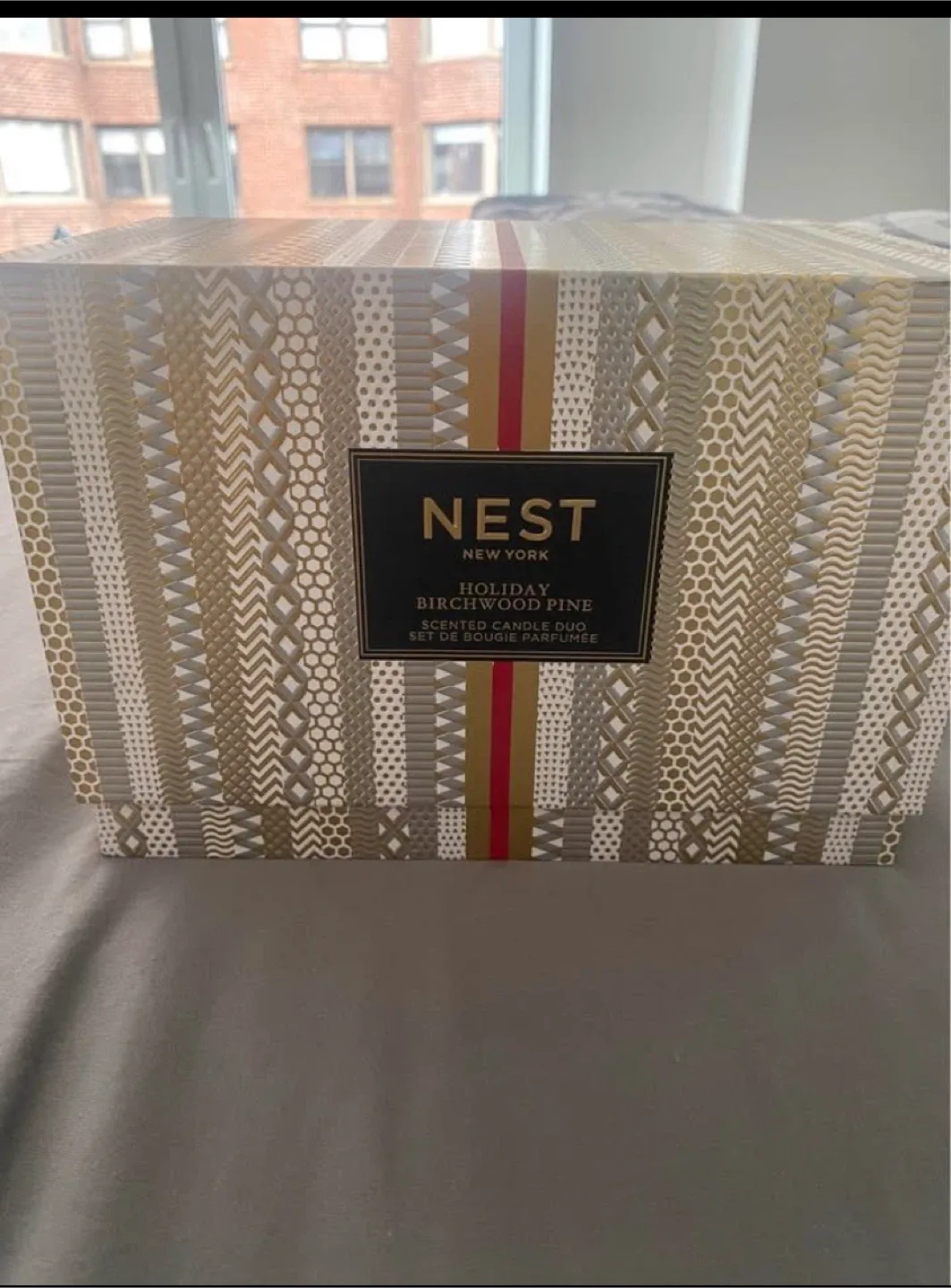 NEST New York Holiday Birchwood Pine Candle Duo thumbnail