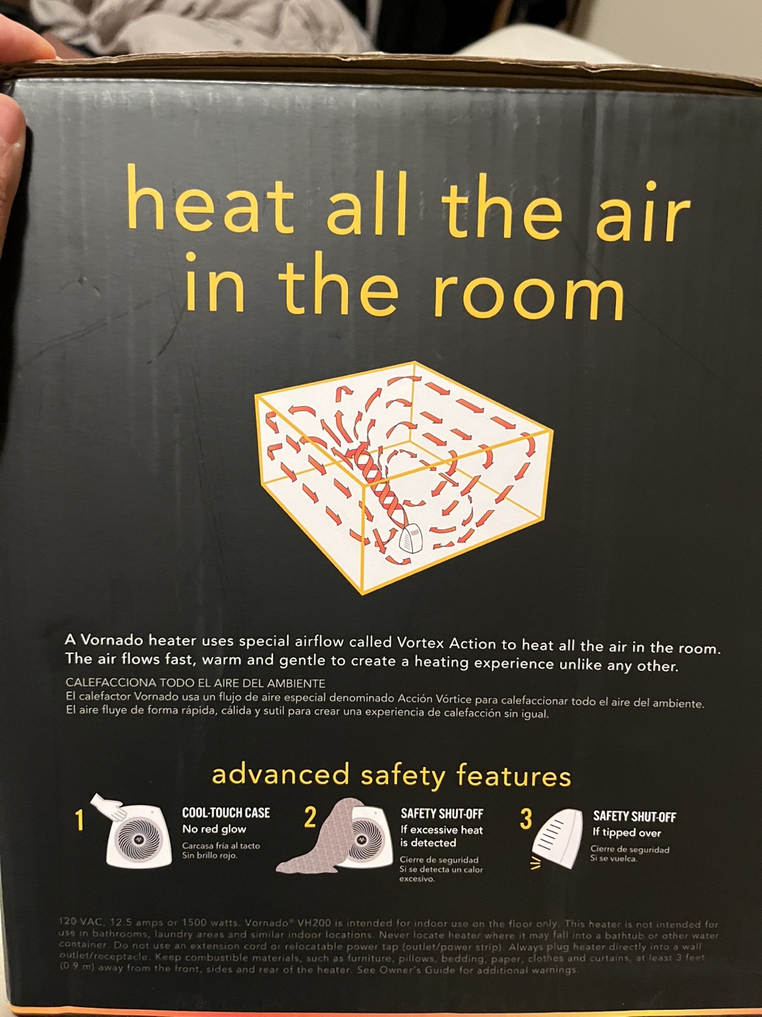 Vornado VH200 Vortex Heater - Heat the Room! - photo 2
